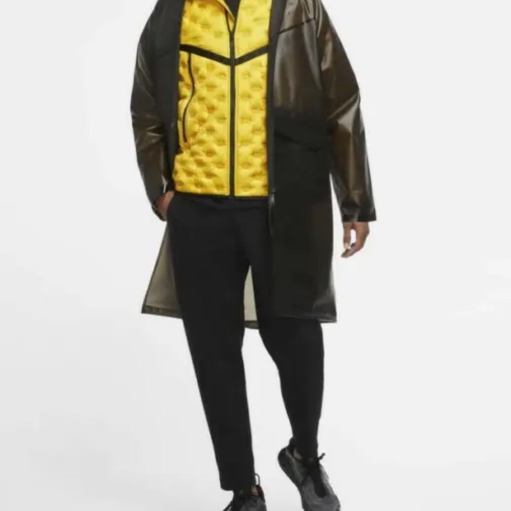 NIKE NSW TECH PACK DOWN FILL YELLOW COAT & PARKA JACKET CUS770-010 MEN’S LNWT - Picture 13 of 16